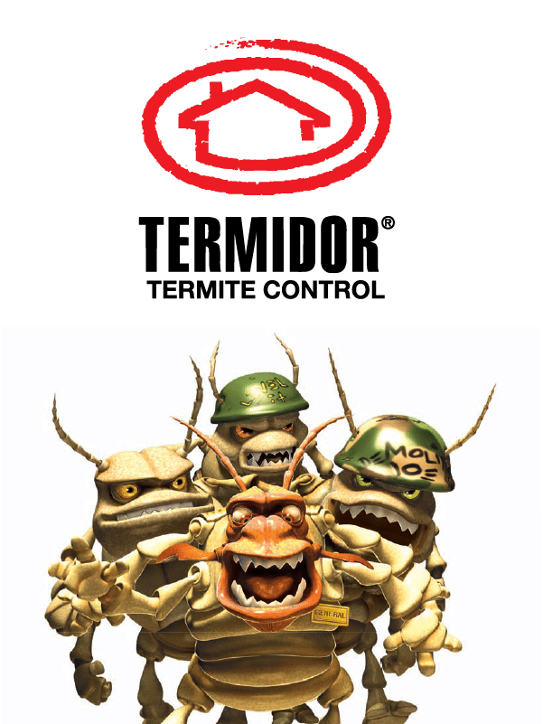 Termite termite control logo